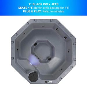 Essential-Hot-Tubs-11-Jet-2023-Integrity-Hot-Tub-Seats-4-5-Gray-Granite-0-0