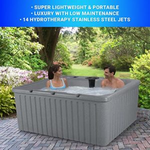 Essential-Hot-Tubs-14-Jet-2023-Newport-Hot-Tub-Seats-3-4-Gray-Granite-0-6