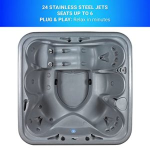 Essential-Hot-Tubs-24-Jet-Waterfront-Hot-Tub-Seats-5-6-Gray-GraniteCharcoal-Gray-0-0