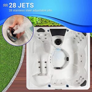 Essential-Hot-Tubs-28-Jet-Edgewater-Hot-Tubs-Seats-5-6-with-Lounger-Driftwood-0-0