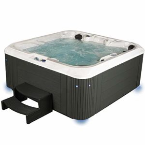Essential-Hot-Tubs-92-Jet-Atlas-Hot-Tub-Gray-Seats-5-6-Including-Lounger-and-2-Captains-Chairs-0