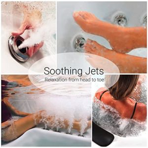 Essential-Hot-Tubs-Select-Series-40-Jet-6-Person-2023-Lounger-with-Adjustable-Massage-Features-240V-Redwood-Sterling-Silver-0-5