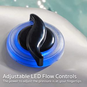 Essential-Hot-Tubs-Select-Series-40-Jet-6-Person-2023-Lounger-with-Adjustable-Massage-Features-240V-Redwood-Sterling-Silver-0-6