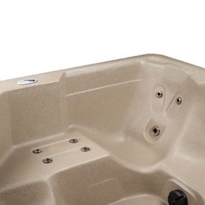 Essential-Hot-Tubs-Shoreline-Lounger-24-Jet-6-Person-Lounge-Seating-with-Massage-Features-745-x-745-x-32-Inches-120V-Cobblestone-with-Espresso-Wrap-0-0