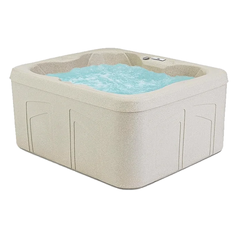 LifeSmart LS100 4-Person Hot Tub | 13 jet Outdoor Square Spa