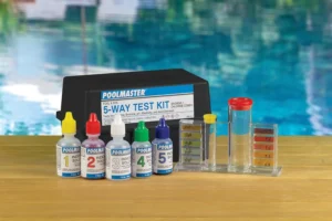 Poolmaster 22260 5-Way Test Kit with Case - Basic Collection