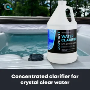 MAV AquaDoc Spa Clarifier & Hot Tub Clarifier for Fast Acting Cloudy Water Treatment, The Spa Clarifier Hot Tub Owners Love, Use Our Hot Tub Water Clarifier to Keep Your Spa Clear & Balanced - 1 Gal