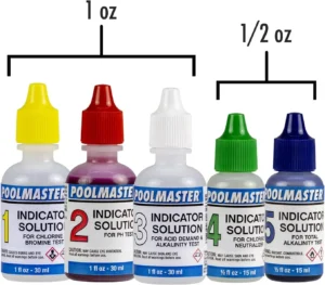 Poolmaster 22260 5-Way Test Kit with Case - Basic Collection