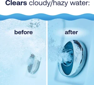 HTH Spa 86121 Clarifier, Concentrated Spa & Hot Tub Chemical for Crystal Clear Water, 16 oz