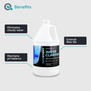 MAV AquaDoc Spa Clarifier & Hot Tub Clarifier for Fast Acting Cloudy Water Treatment, The Spa Clarifier Hot Tub Owners Love, Use Our Hot Tub Water Clarifier to Keep Your Spa Clear & Balanced - 1 Gal