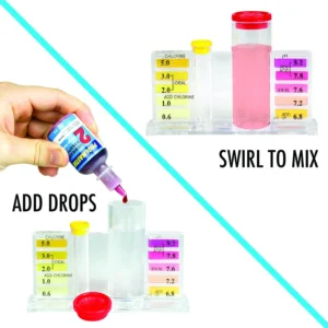 Poolmaster 22260 5-Way Test Kit with Case - Basic Collection