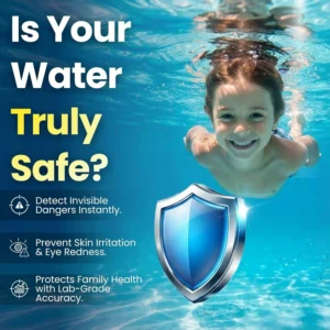 10-in-1 Pool & Spa Water Test Kit with App, Hot Tub, Saltwater, Chlorine, Alkalinity, Hardness, pH, Nitrate, Sulfate, Digital Water Quality Testing Strips