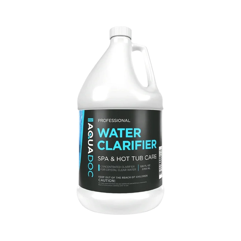 MAV AquaDoc Spa Clarifier & Hot Tub Clarifier for Fast Acting Cloudy Water Treatment, The Spa Clarifier Hot Tub Owners Love, Use Our Hot Tub Water Clarifier to Keep Your Spa Clear & Balanced - 1 Gal