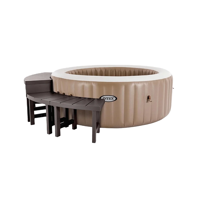 Intex 2 Medium PureSpa Benches, Compatible with Above Ground 4 Person Spas (Accessory Only)